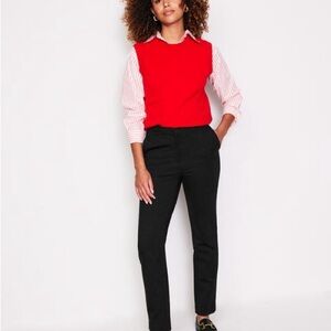 Boden Navy Ponte Straight Leg Pants 8R